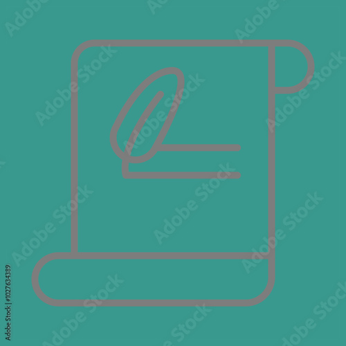 Poem icon design
