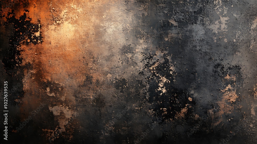 A textured background featuring dark tones with warm highlights, conveying a sense of depth and an abstract, artistic appearance. A textured background featuring dark tones with warm highlights, conveying a sense of depth and an abstract, artistic appearance.