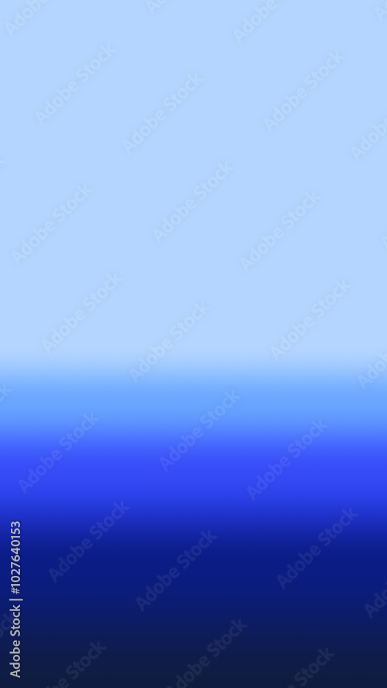 Obraz premium Abstract background with a linear gradient with unique shades of blue, creating a unique and eye-catching look. Wallpaper, banner. Space for text, copy space. Vertical.