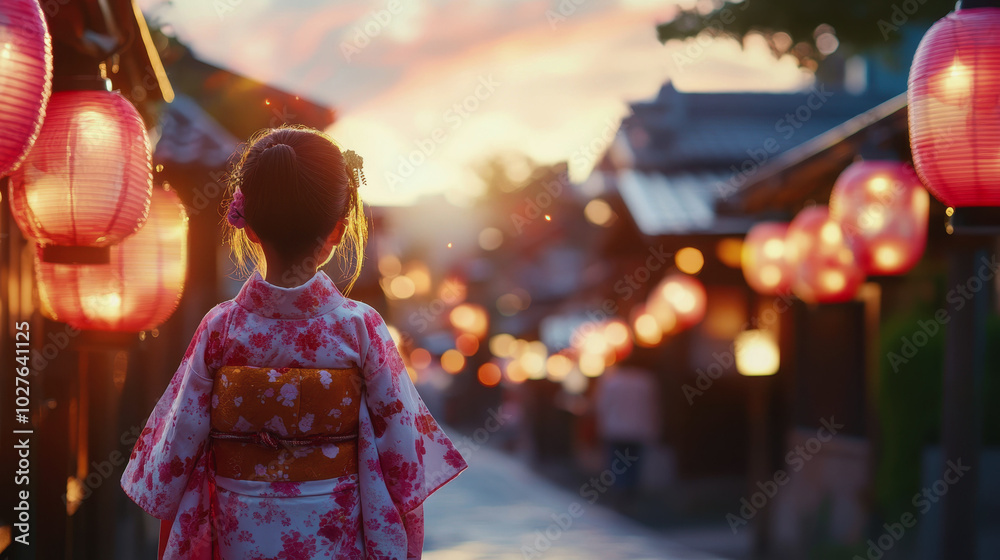 Siti-Go-San is a children's holiday in Japan. children in Japan