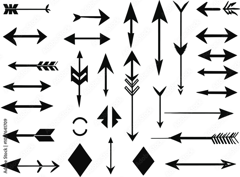 set of arrows set of arrows