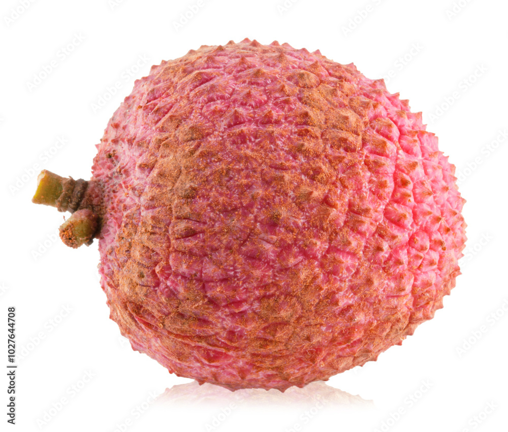 Lychee. Fresh lychees isolated on white Lychee. Fresh lychees isolated on white