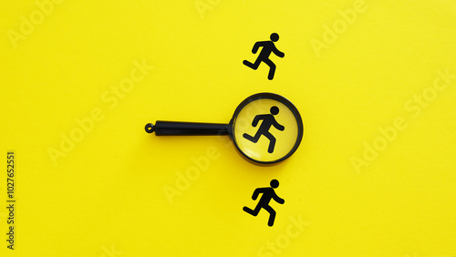 Obraz na płótnie Know Your Competitors as Winning strategy. Competitor analysis