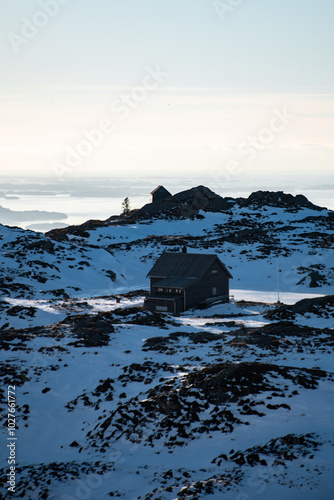 Shots during the Vidden trail, Bergen Norway photo