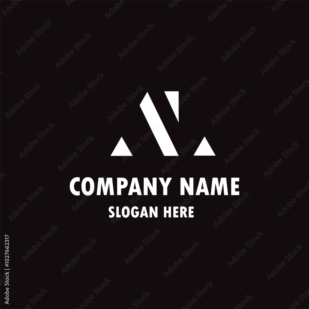 Creative elegant letter vector emblem Creative elegant letter vector emblem