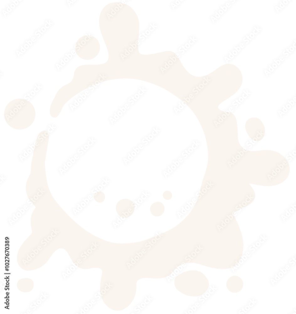Fototapeta premium Milk splash icon