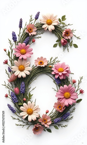 A graceful floral number 