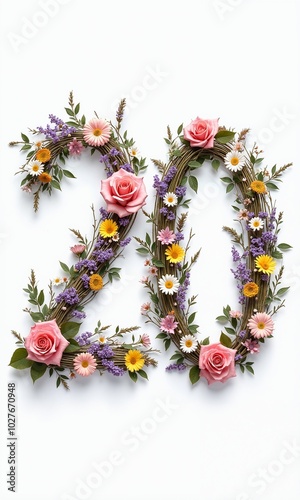 A graceful floral number 