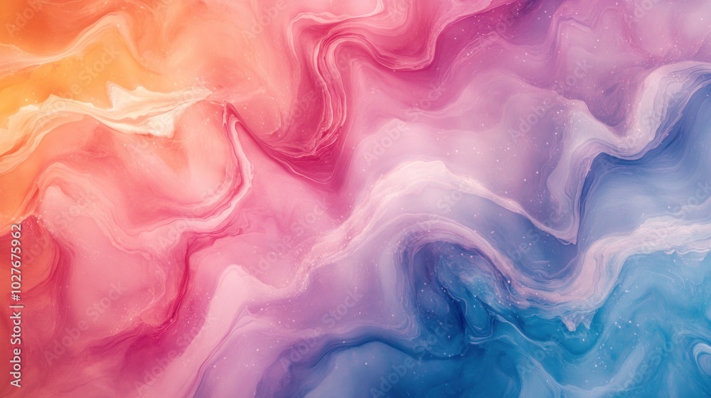 Fototapeta premium Vibrant Swirl Tie Dye Pattern Background