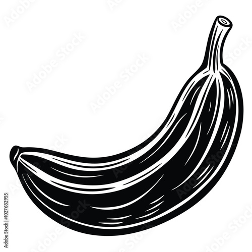 banana-with-white-background