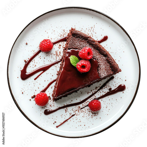 Delicious Slice of Chocolat...