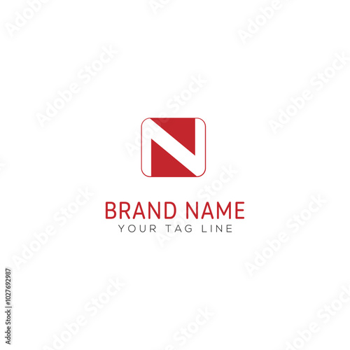 N letter logo design n logo template Free Download N letter logo design n logo template - GFXLoad