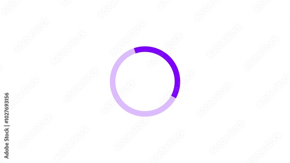 Abstract loading Icon royal blue color 4k illustration. Loading Transfer Download 0-100% on white background 4k illustration. Abstract loading Icon royal blue color 4k illustration. Loading Transfer Download 0-100% on white background 4k illustration.