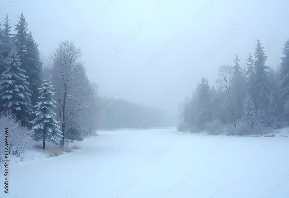 Winter mountain river- Beskid Mountains, Poland
Winter mountain river- Beskid Mountains, Poland