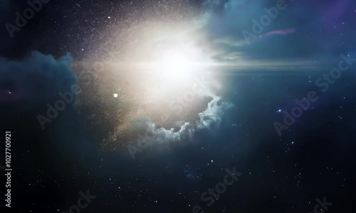 Prompt for captivating nebula image with descriptive language.