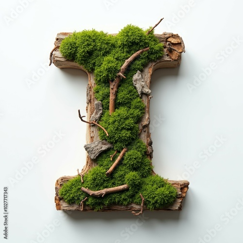 A wooden character 