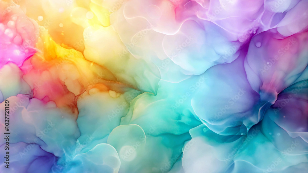 A vibrant explosion of colors flows seamlessly, creating a dreamlike and ethereal atmosphere. Soft gradients of blue, purple, pink, and yellow blend into each other with a fluid, wispy quality.AI gene A vibrant explosion of colors flows seamlessly, creating a dreamlike and ethereal atmosphere. Soft gradients of blue, purple, pink, and yellow blend into each other with a fluid, wispy quality.AI gene