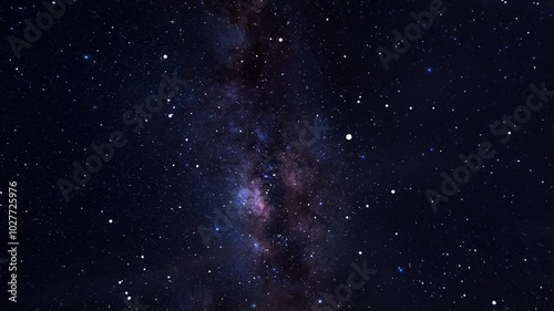 4K Space Travel Stars Stock Video