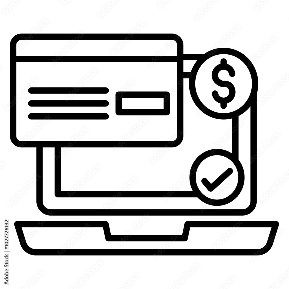 Online Payment Icon Online Payment Icon