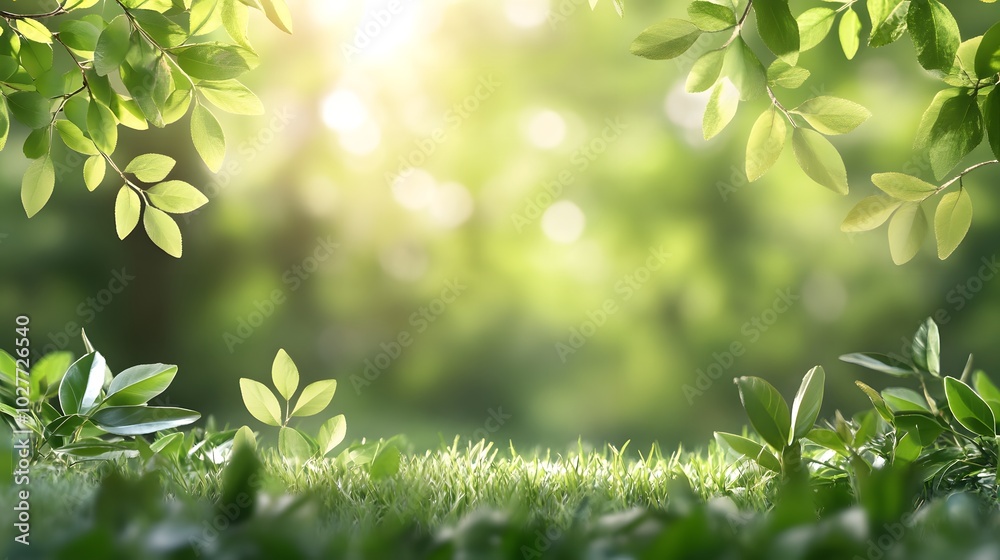 Green Nature Background Green Nature Background
