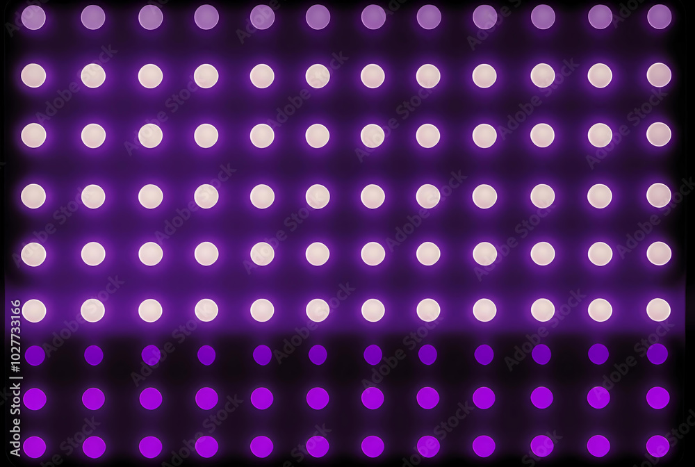 Fluorescent light dots Fluorescent light dots