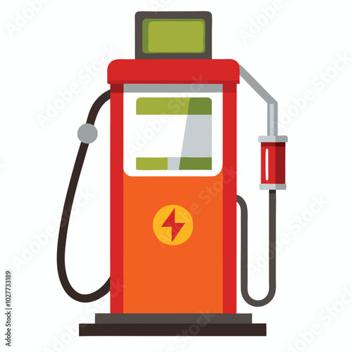 Fuel Pump vector illustration.