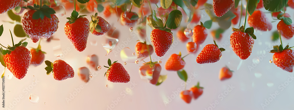Cascading Strawberries Cascading Strawberries