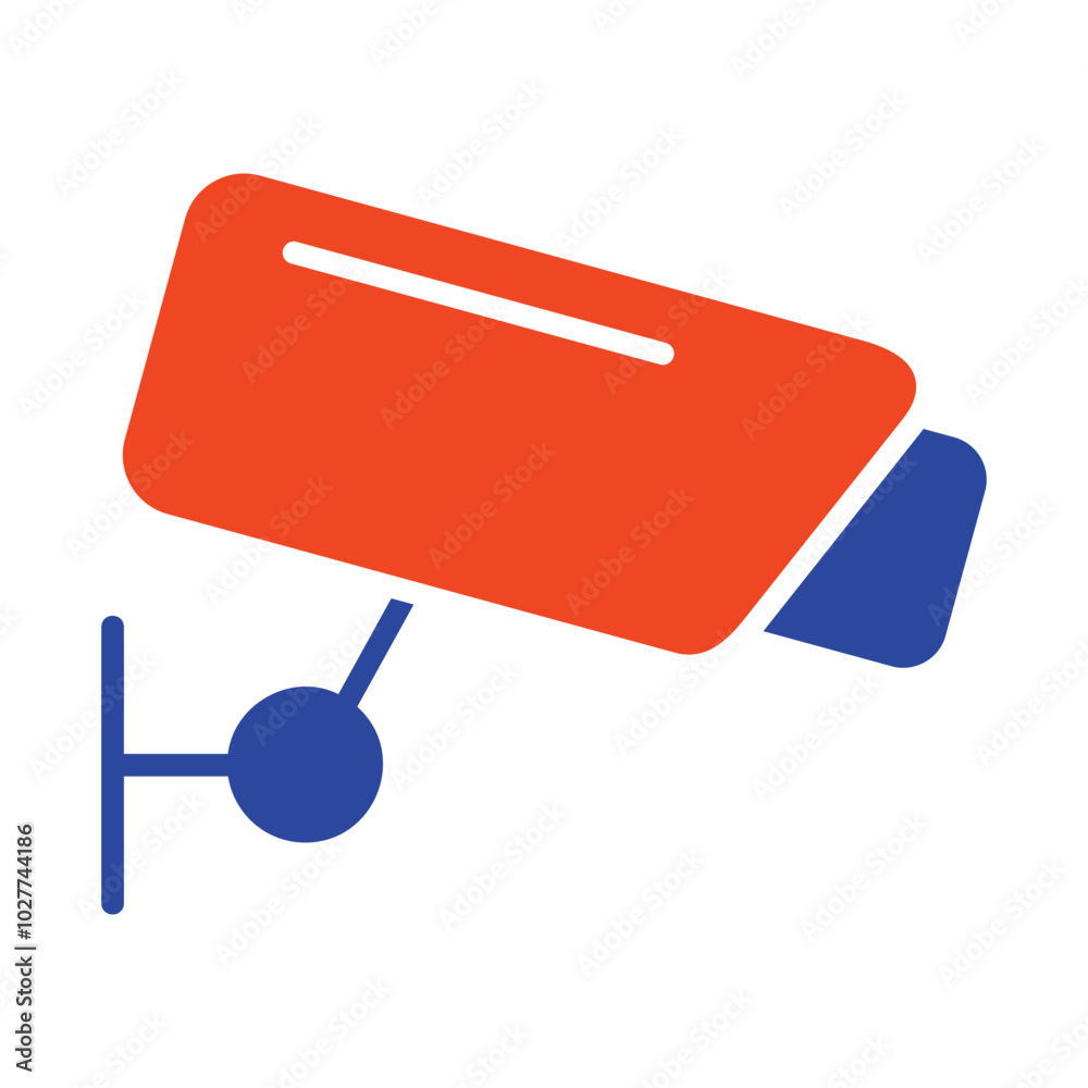 Cctv camera vector icon on white background Cctv camera vector icon on white background