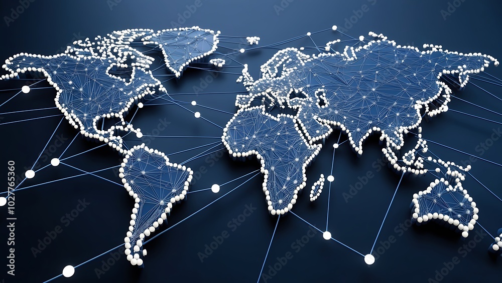 Fototapeta premium Technology digital marketing and network connection.