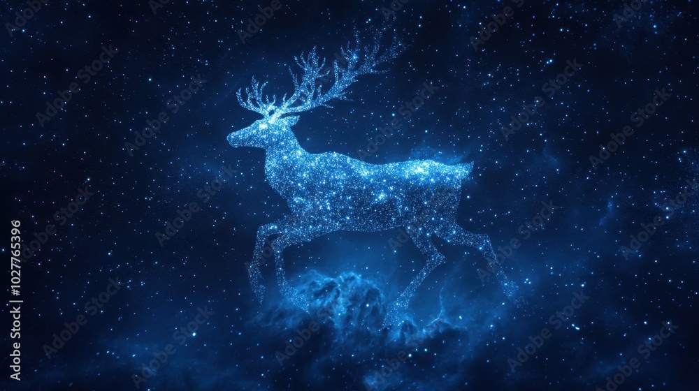 The Cosmic Deer in Space The Cosmic Deer in Space