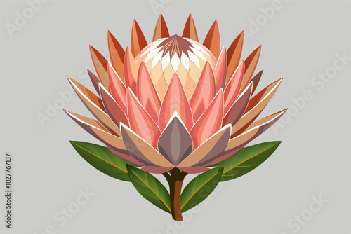 A dramatic bouquet of Protea flowers with their spiky, otherworldly appearance