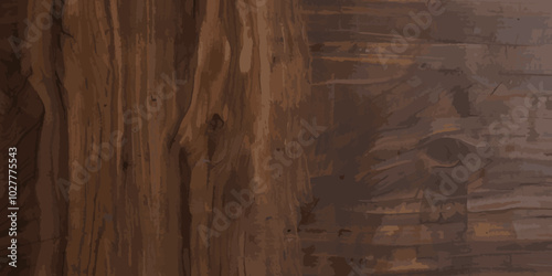 Old dark wood and wooden texture background. Panorama texter of wood banner background.