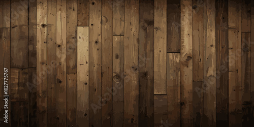 Old dark wood and wooden texture background. Panorama texter of wood banner background.