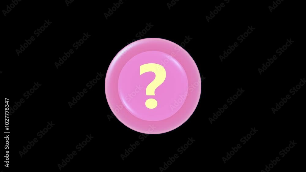 question mark logo icon loopout animation, glow coloring funny moving question mark animation. question mark logo icon loopout animation, glow coloring funny moving question mark animation.