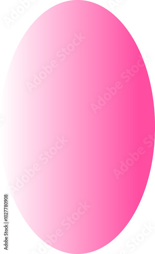 Gradient Oval Oblong