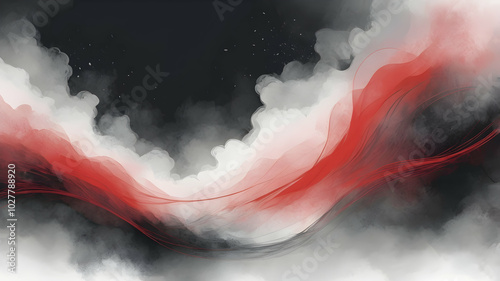 Black, Red, White, background, gradients, texture, rough, grainy, smoky, depth, flowing, blending, wallpaper, graphic design