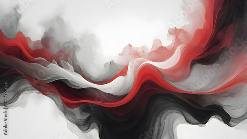 Black, Red, White, background, gradients, texture, rough, grainy, smoky, depth, flowing, blending, wallpaper, graphic design