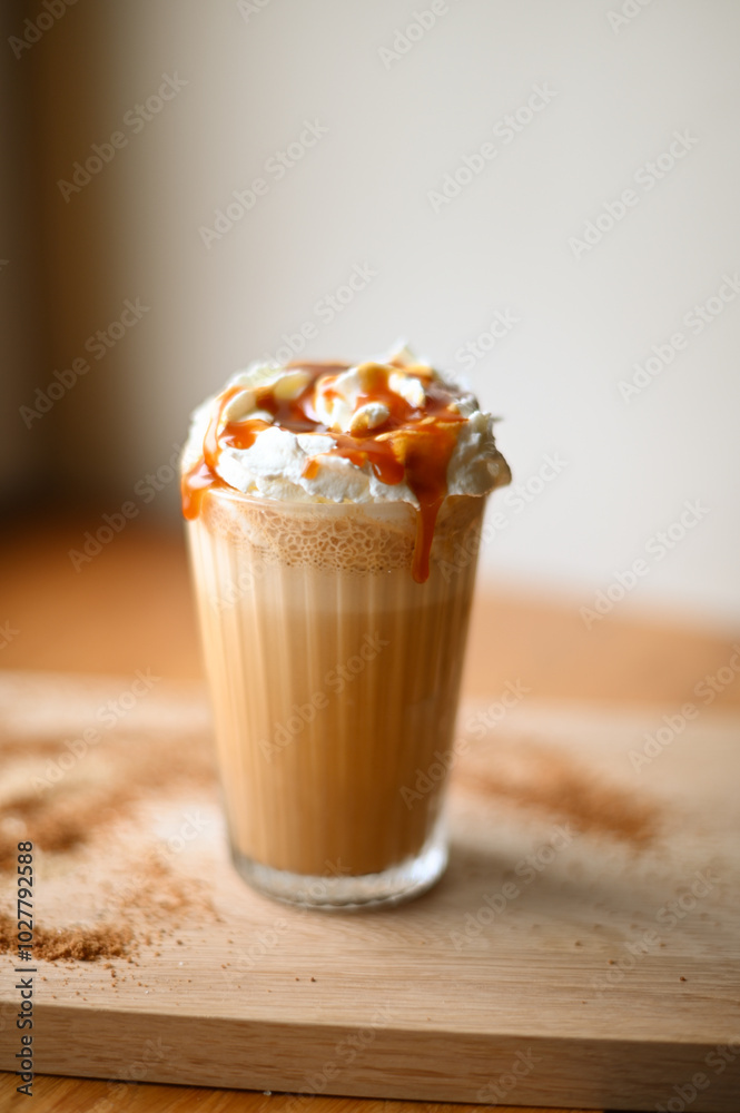 cup of coffee with cream cup of coffee with cream