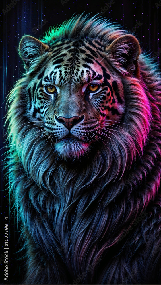 portrait of a tiger portrait of a tiger