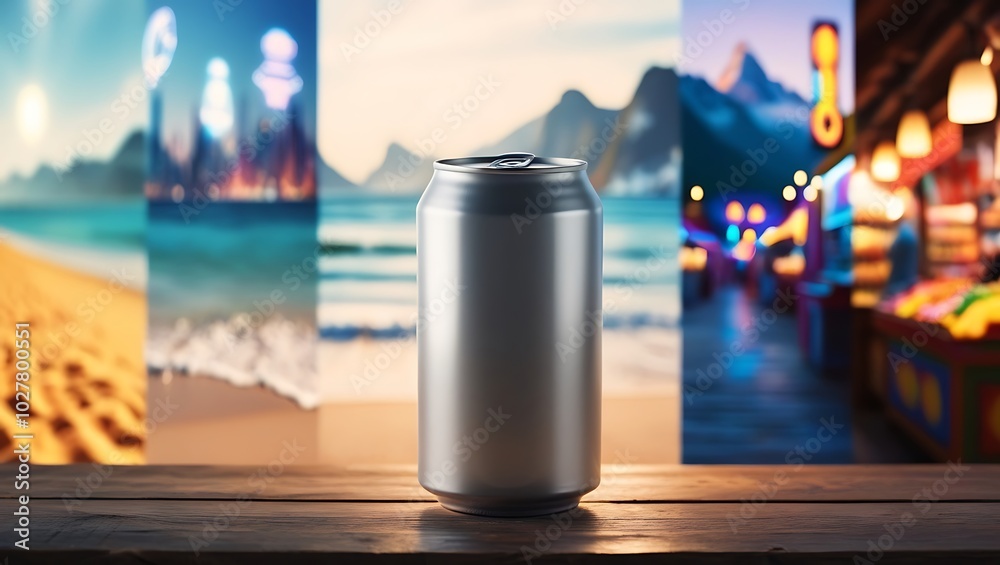 aluminum beverage drink soda can moockup aluminum beverage drink soda can moockup