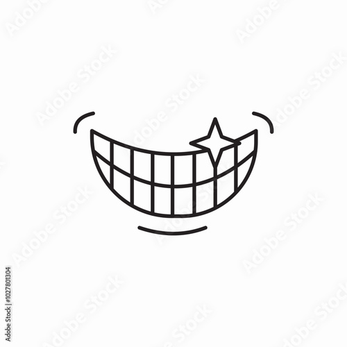smile and shine icon sign vector