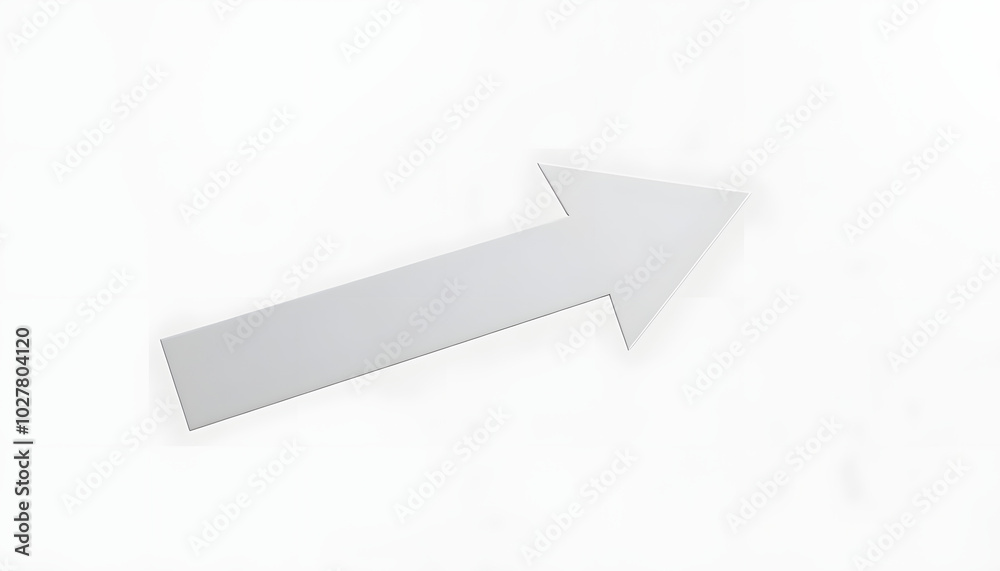 Business arrow target direction to success isolated on transparent background. Successful idea. Excellent investing business and banking management. Growth and changes in value. 3D rendering isolate