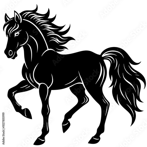 horse illustration