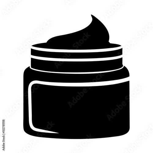 Moisturizing cream jar design for skincare and beauty application