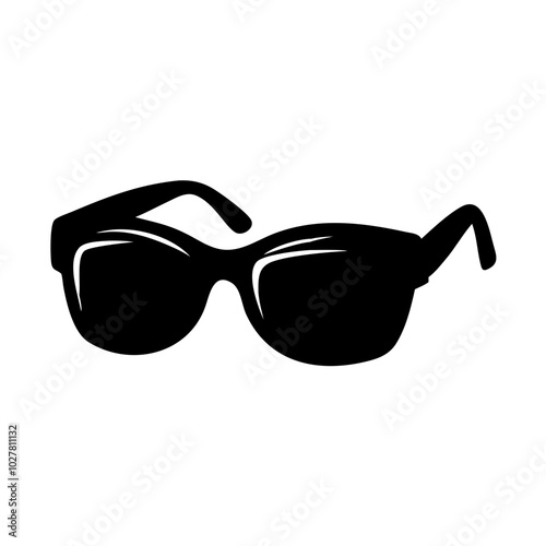 Chic black sunglasses design for summer fashion accessory