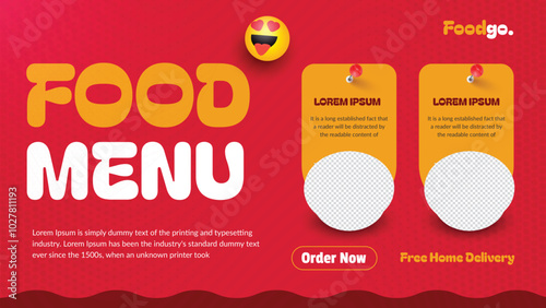 food restaurant banner design