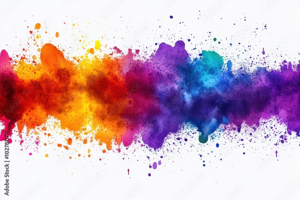 Abstract artistic watercolor splash background
