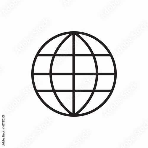 world wide icon sign vector