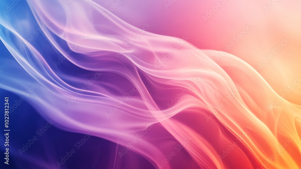 Abstract Swirling Lines in Vibrant Hues Abstract Swirling Lines in Vibrant Hues