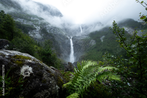 Stunning Mardalsfossen waterfall, Norway